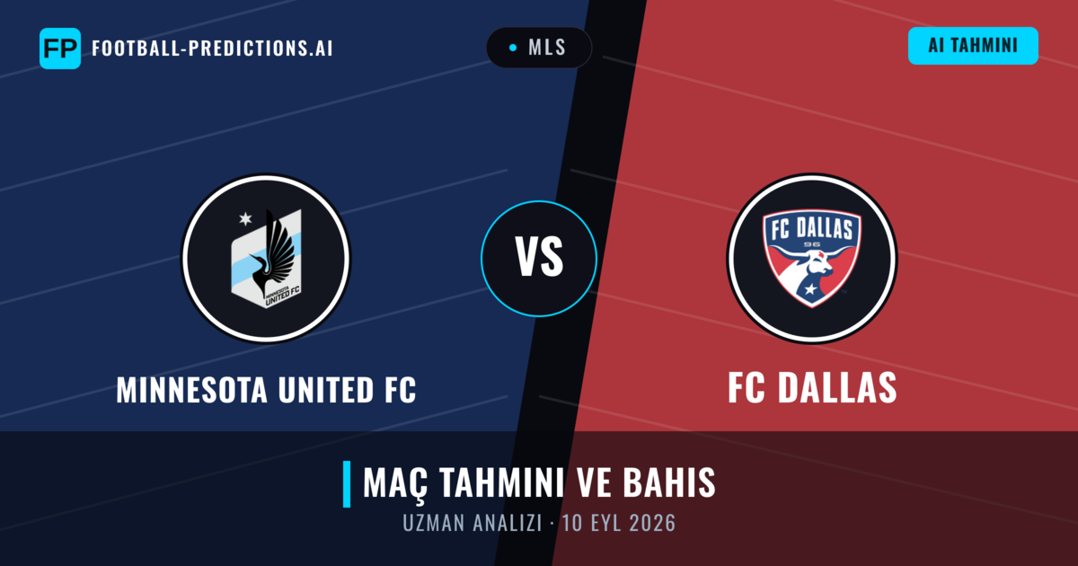 Minnesota United FC - FC Dallas — maç tahmini ve önizleme