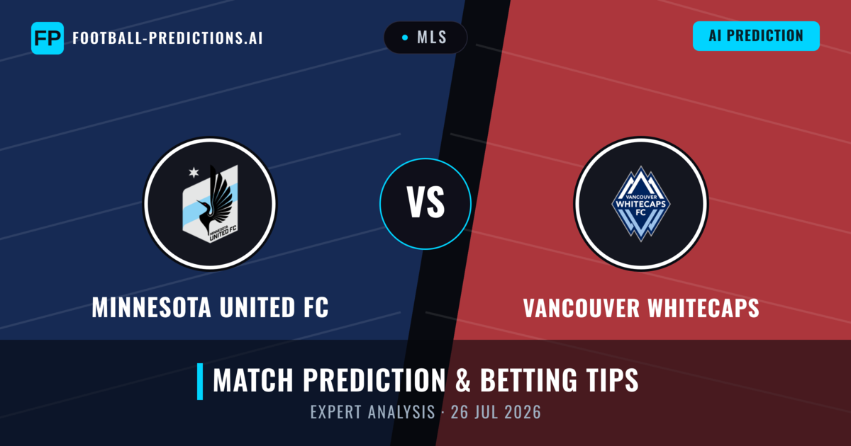 Minnesota United FC vs Vancouver Whitecaps — match prediction & preview