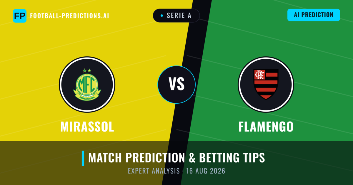 Mirassol vs Flamengo — match prediction & preview