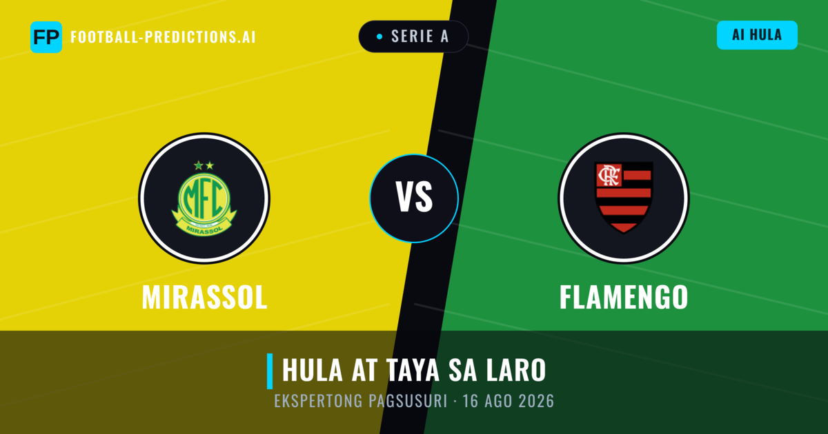Mirassol vs Flamengo — hula at preview ng laban