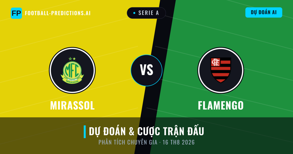 Mirassol vs Flamengo — dự đoán và xem trước trận đấu