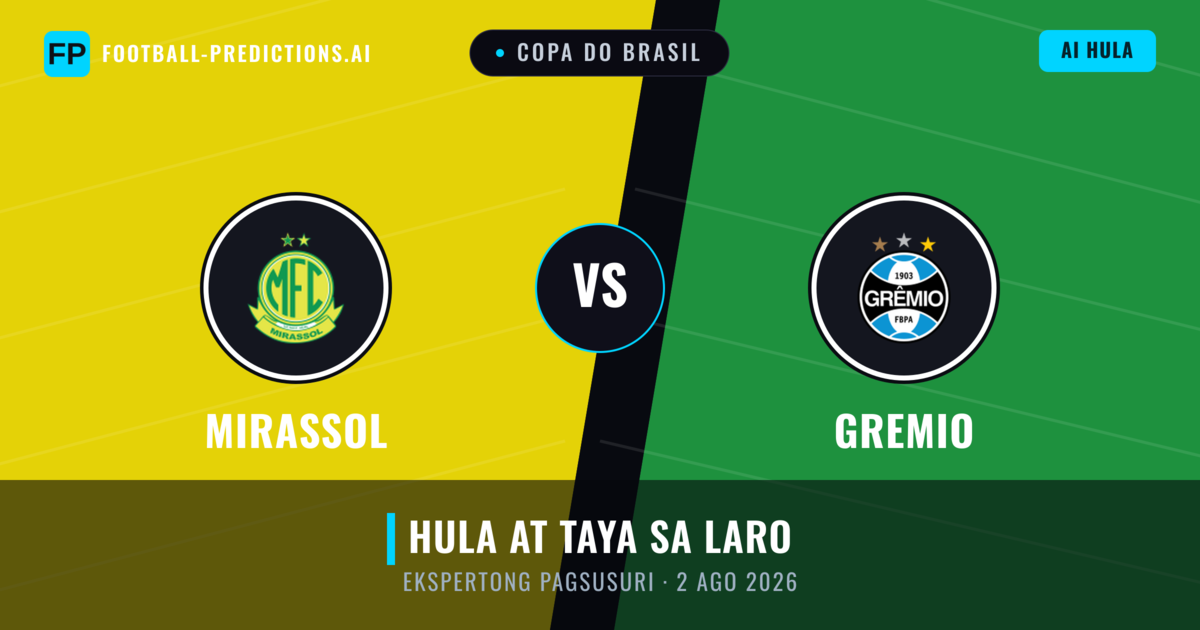 Mirassol vs Gremio — hula at preview ng laban