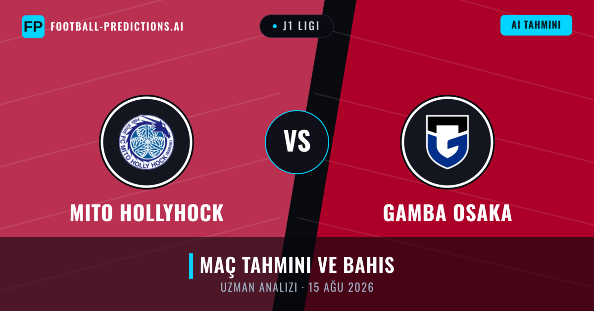Mito HollyHock - Gamba Osaka — maç tahmini ve önizleme