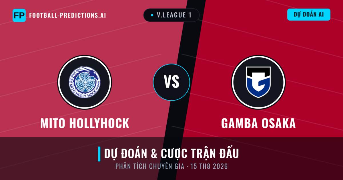 Mito HollyHock vs Gamba Osaka — dự đoán và xem trước trận đấu