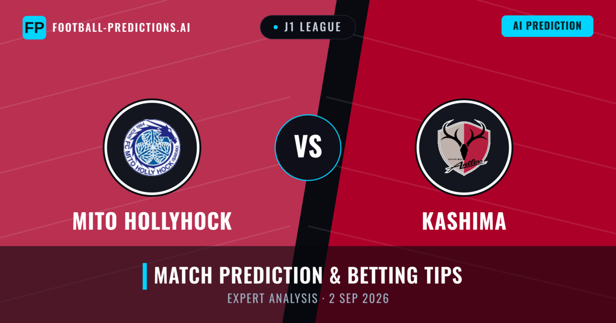 Mito Hollyhock vs Kashima — match prediction & preview