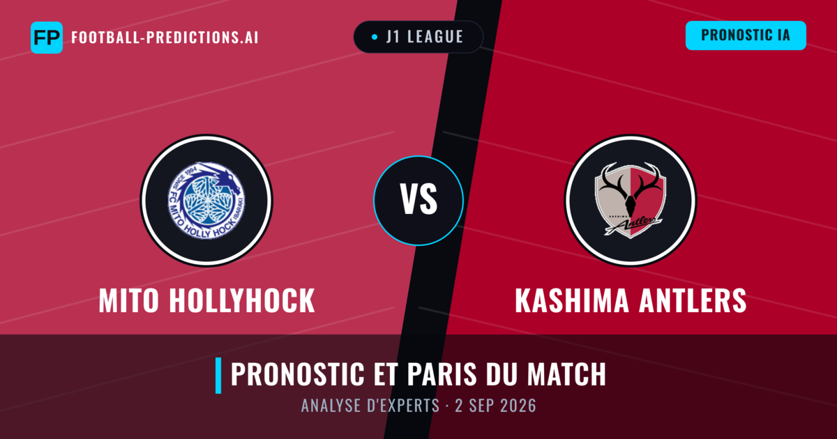 Mito HollyHock vs Kashima Antlers — pronostic et avant-match