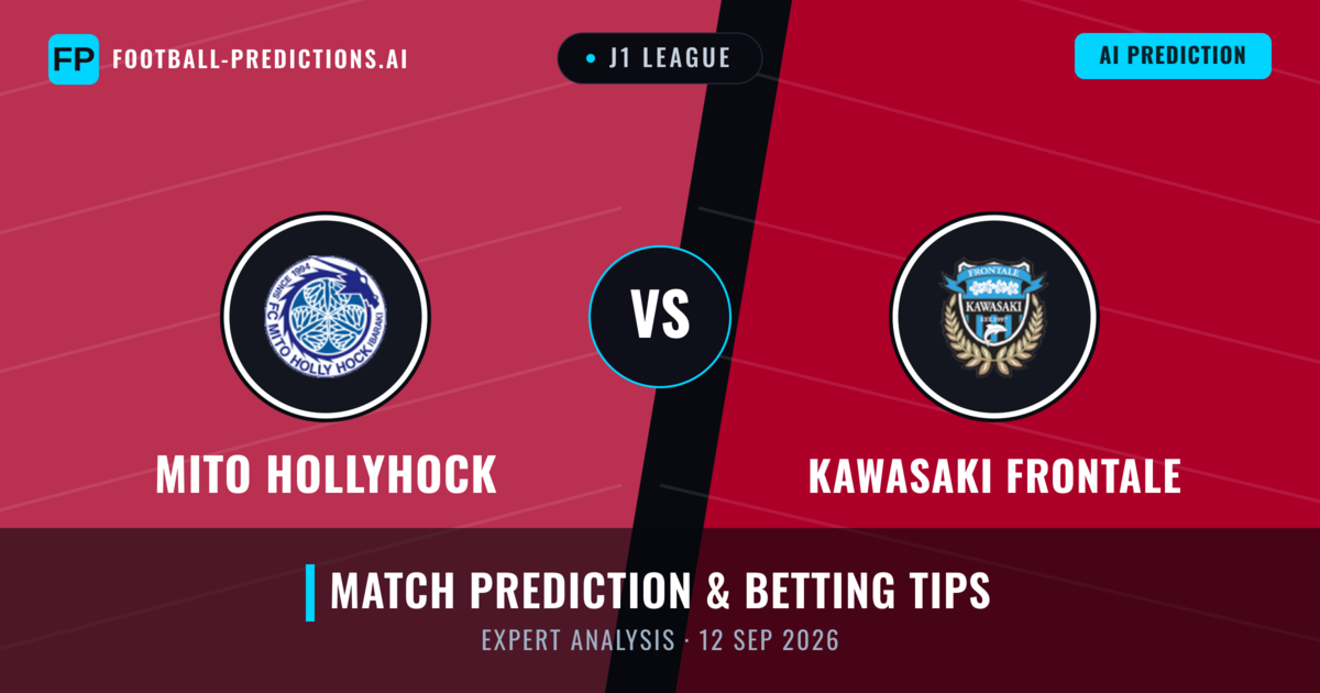 Mito Hollyhock vs Kawasaki Frontale — match prediction & preview