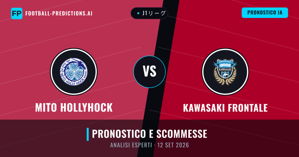 Mito HollyHock vs Kawasaki Frontale — pronostico e anteprima del match