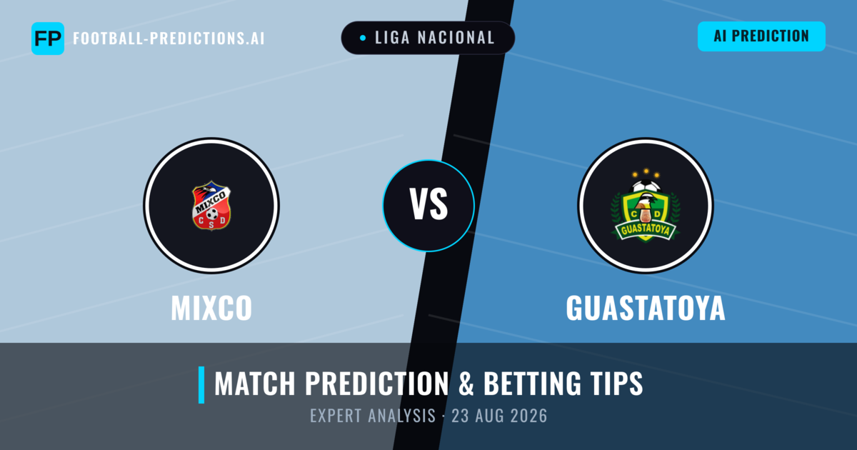 Mixco vs Guastatoya — match prediction & preview