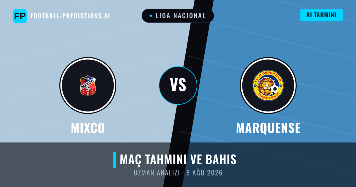 Mixco - Marquense — maç tahmini ve önizleme
