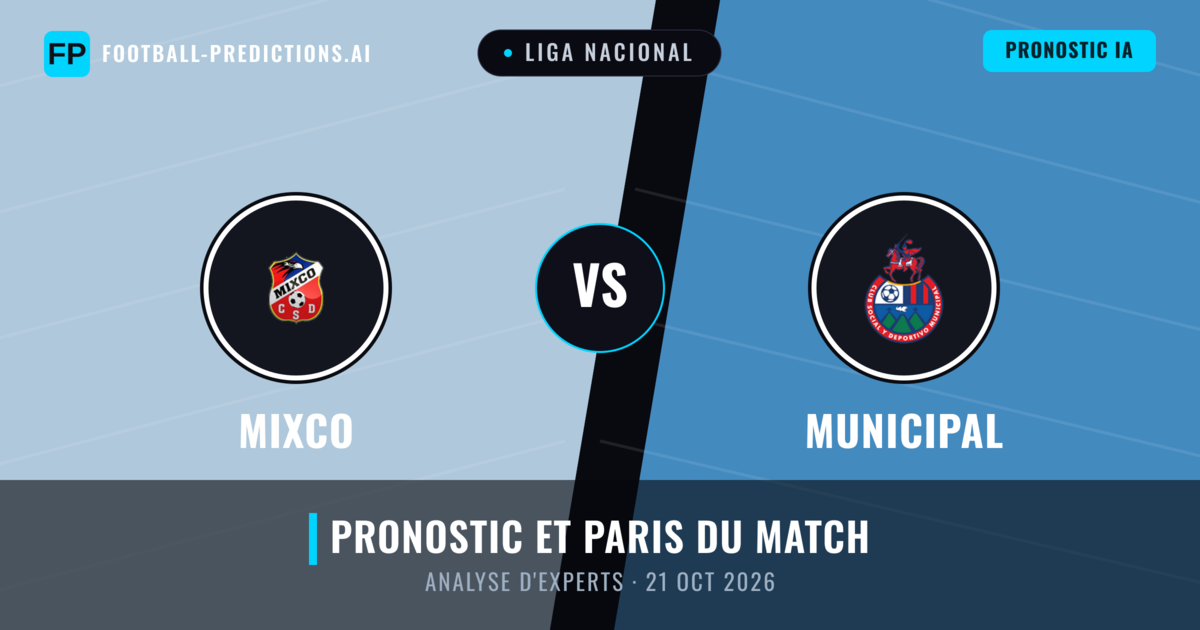 Mixco vs Municipal — pronostic et avant-match
