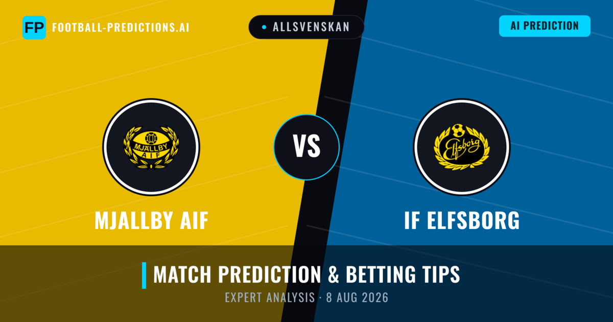 Mjallby AIF vs IF Elfsborg — match prediction & preview