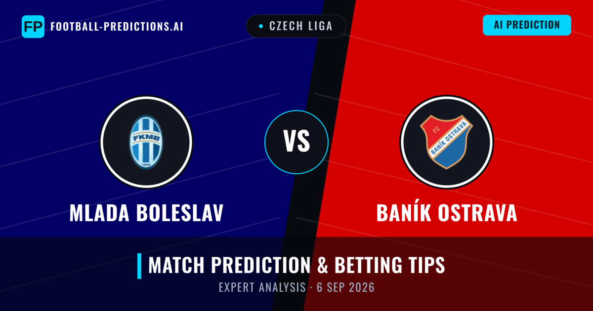 Mlada Boleslav vs Baník Ostrava — match prediction & preview