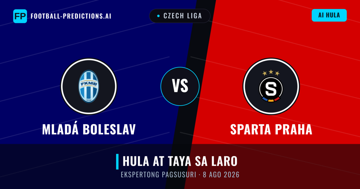 Mladá Boleslav vs Sparta Praha — hula at preview ng laban