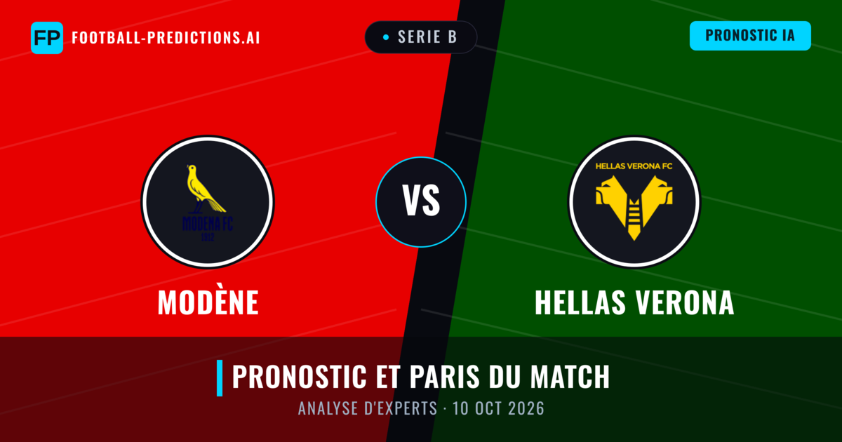 Modène vs Hellas Verona — pronostic et avant-match