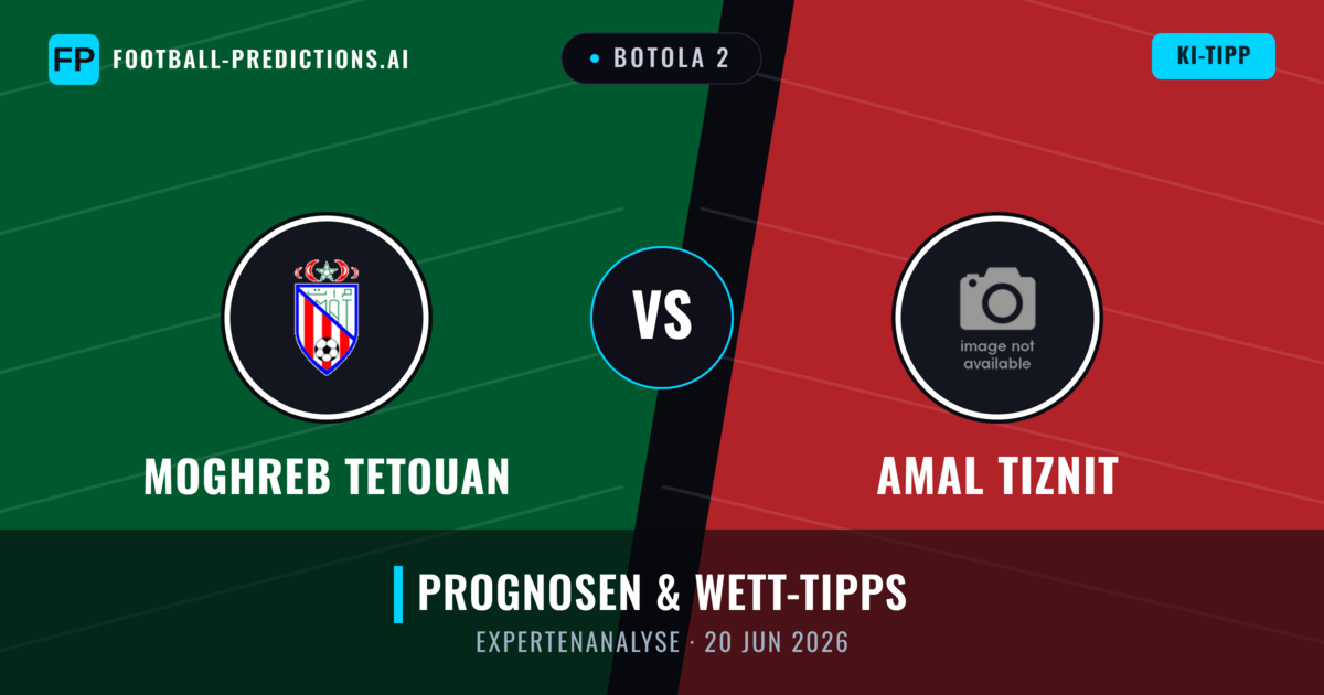 Moghreb Tetouan vs Amal Tiznit — Prognose und Spielvorschau