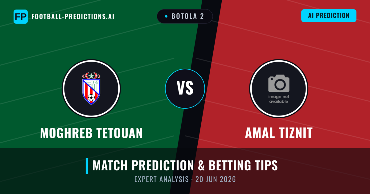Moghreb Tetouan vs Amal Tiznit — match prediction & preview