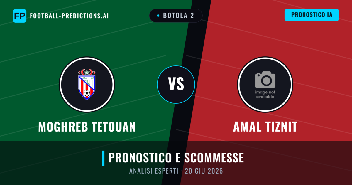 Moghreb Tetouan vs Amal Tiznit — pronostico e anteprima del match