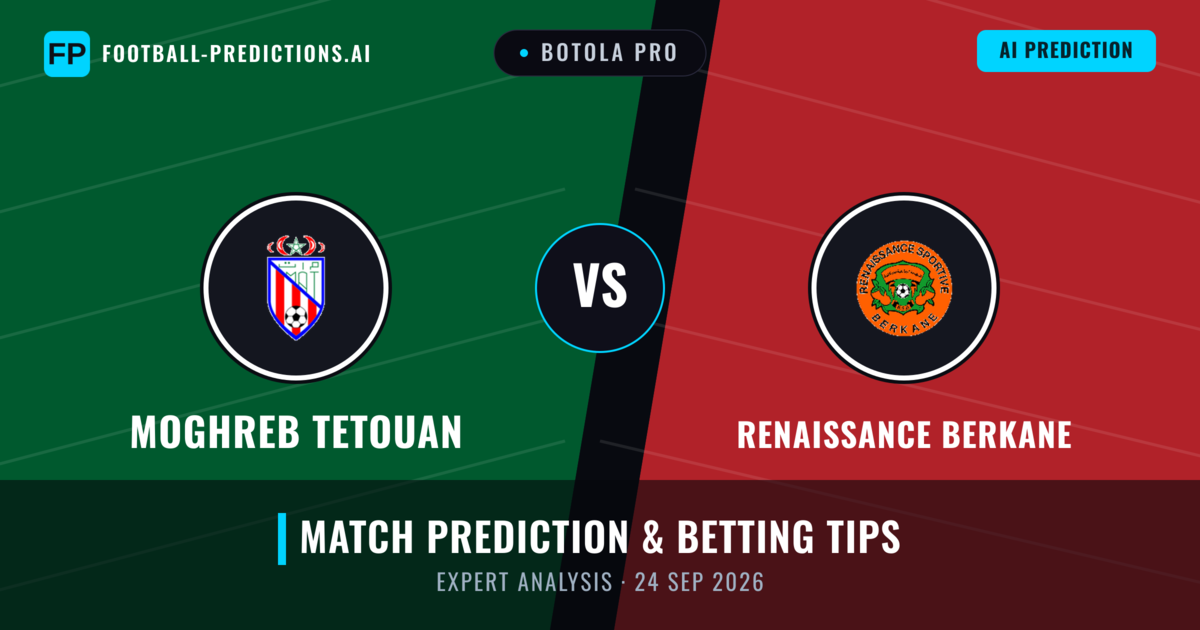 Moghreb Tetouan vs Renaissance Berkane — match prediction & preview