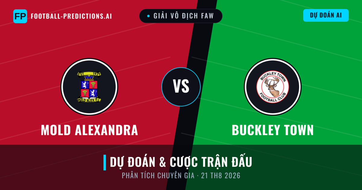 Mold Alexandra vs Buckley Town — dự đoán và xem trước trận đấu