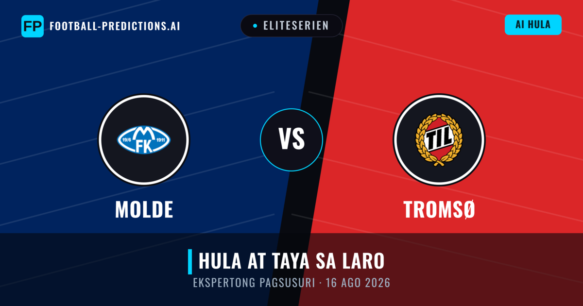 Molde vs Tromsø — hula at preview ng laban