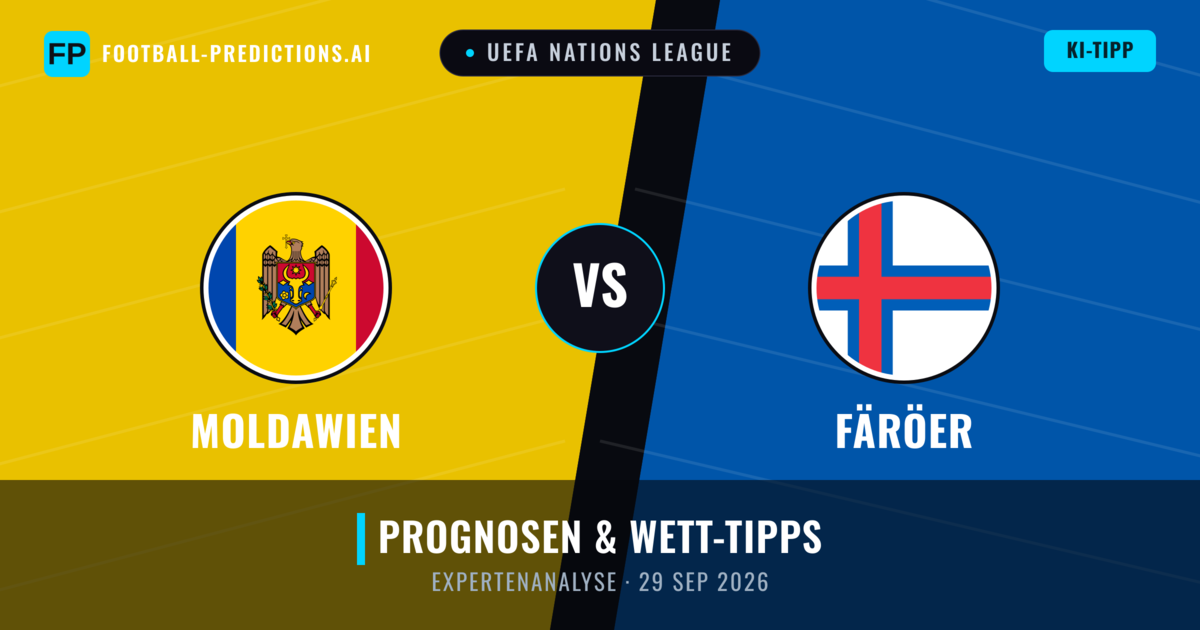 Moldawien vs Färöer — Prognose und Spielvorschau