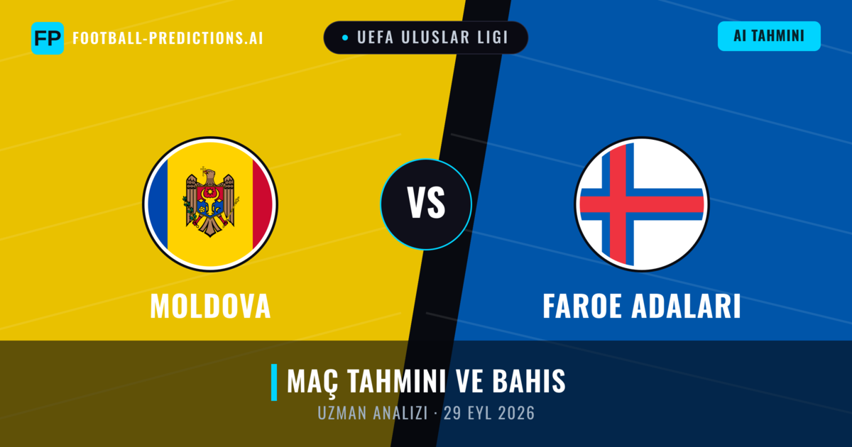 Moldova - Faroe Adaları — maç tahmini ve önizleme