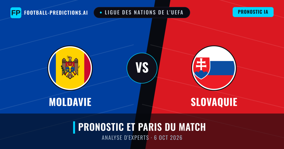 Moldavie vs Slovaquie — pronostic et avant-match