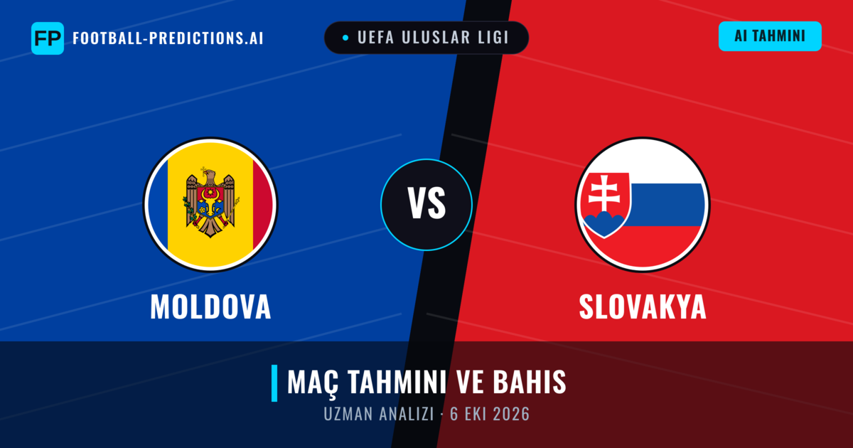 Moldova - Slovakya — maç tahmini ve önizleme