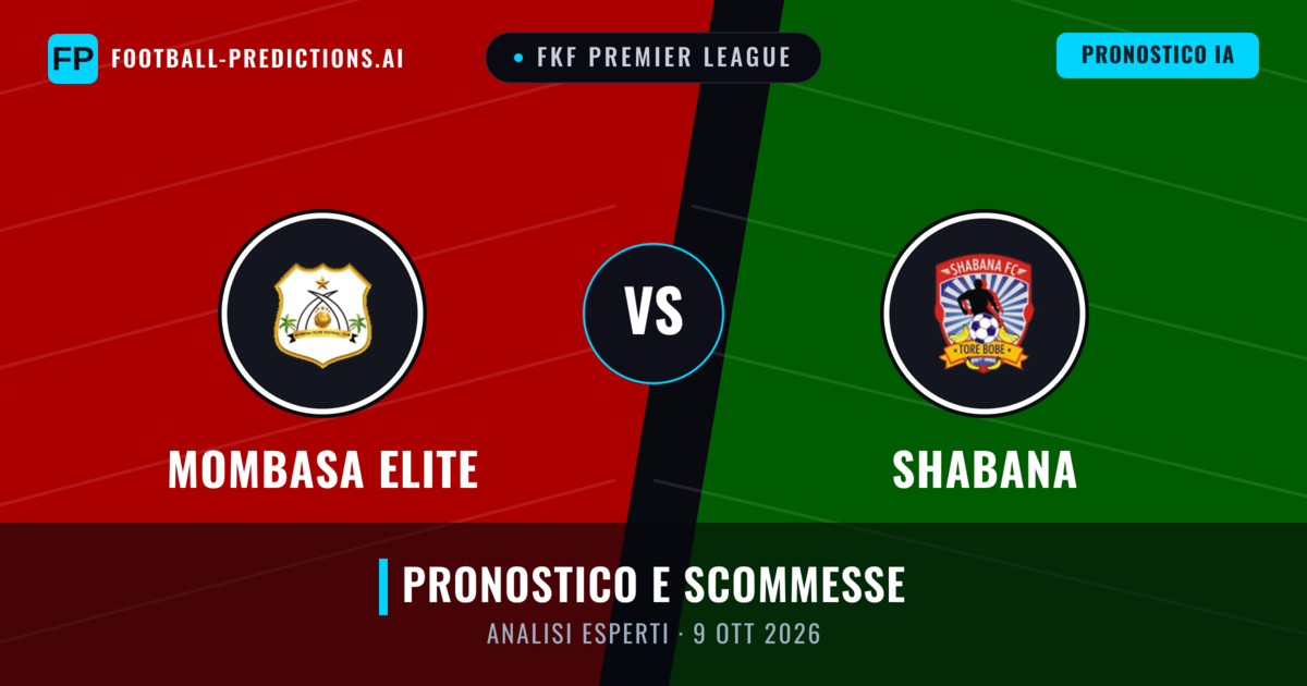 Mombasa Elite vs Shabana — pronostico e anteprima del match