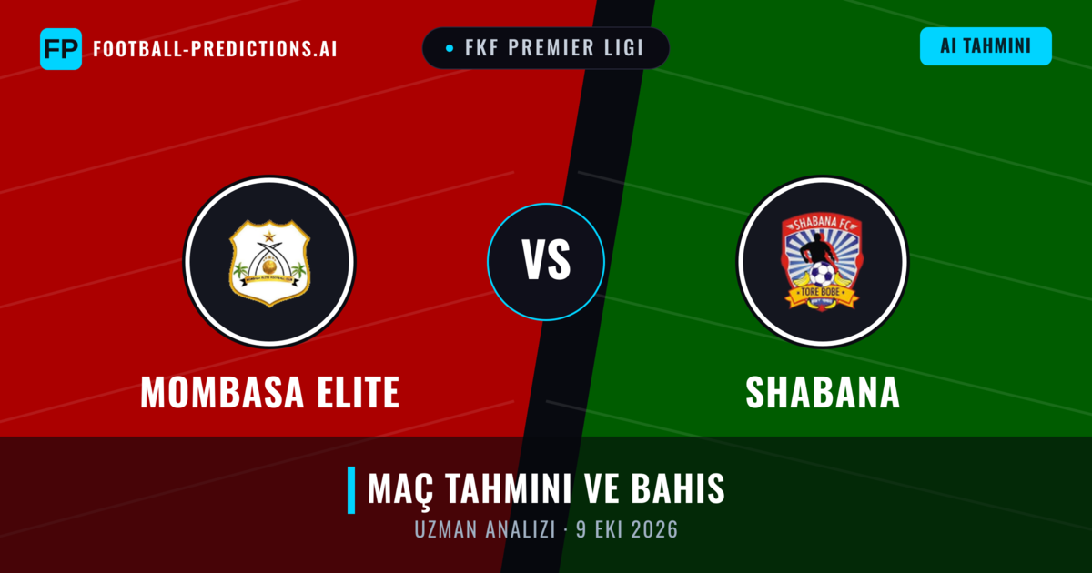 Mombasa Elite - Shabana — maç tahmini ve önizleme
