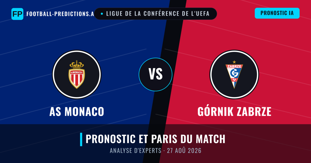 AS Monaco vs Górnik Zabrze — pronostic et avant-match