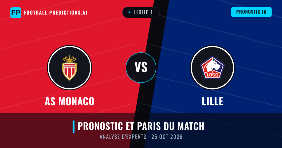 AS Monaco vs Lille — pronostic et avant-match