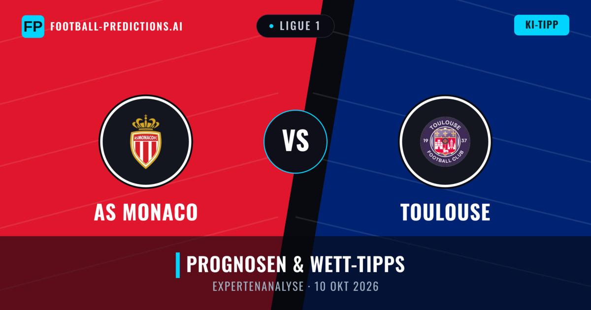 AS Monaco vs Toulouse — Prognose und Spielvorschau