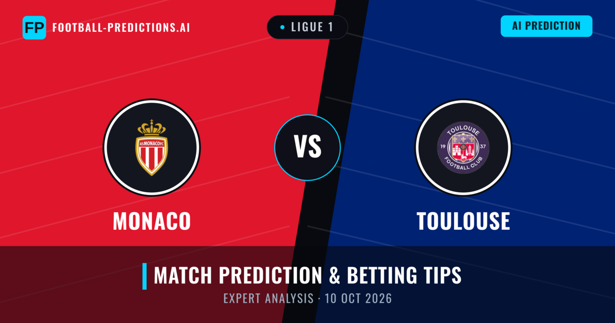 Monaco vs Toulouse — match prediction & preview