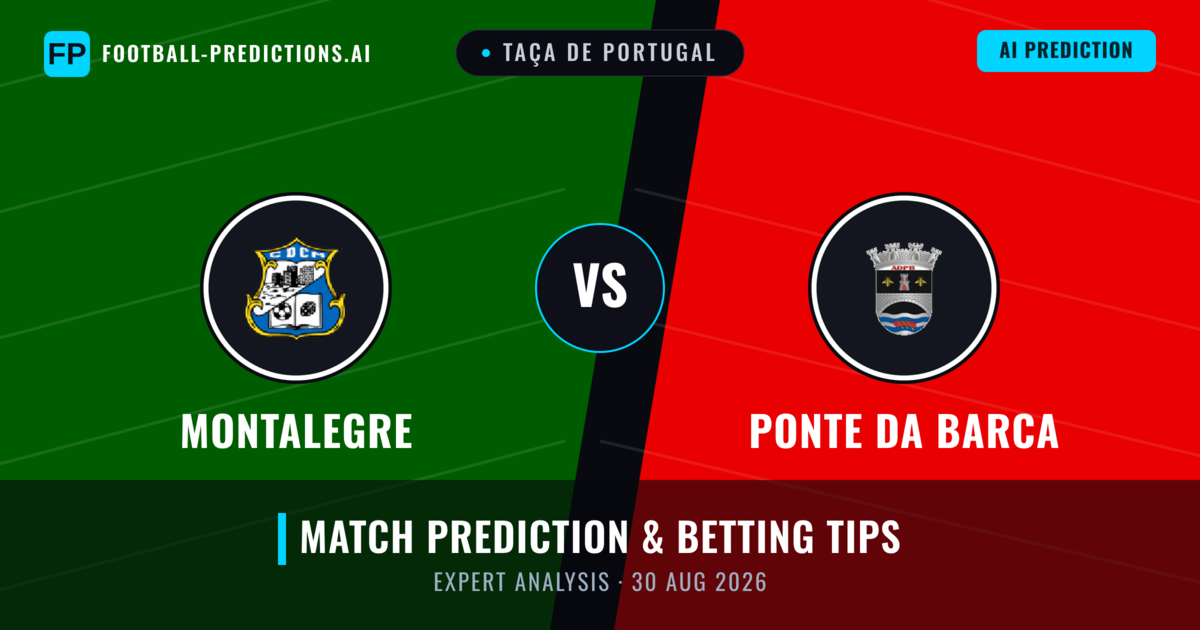 Montalegre vs Ponte da Barca — match prediction & preview