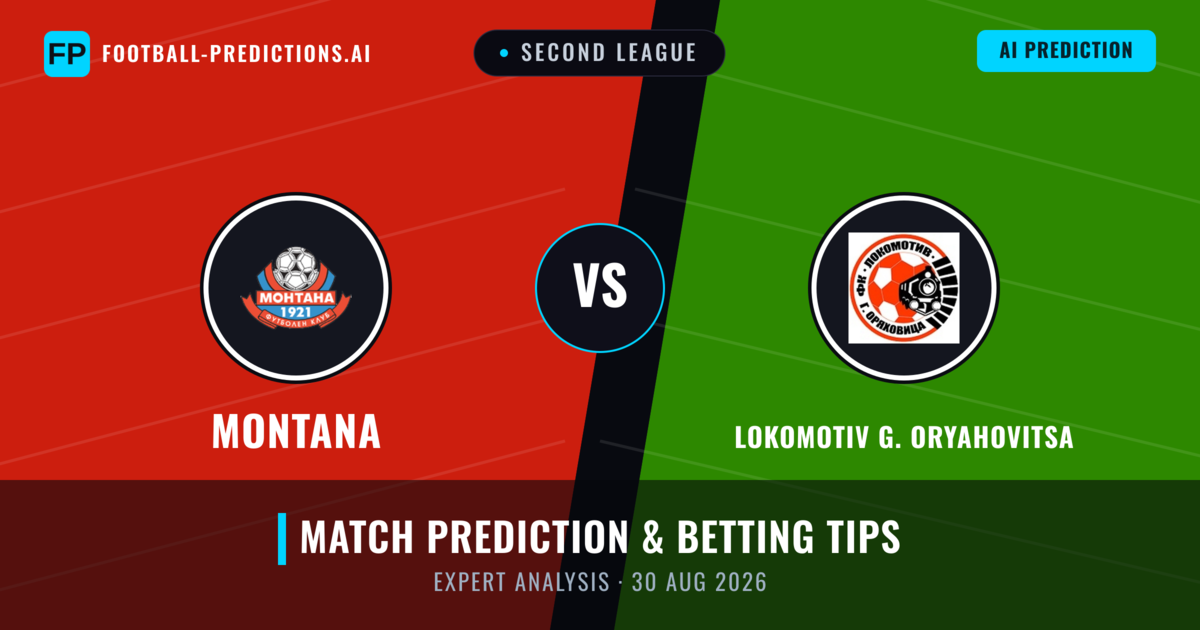 Montana vs Lokomotiv G. Oryahovitsa — match prediction & preview