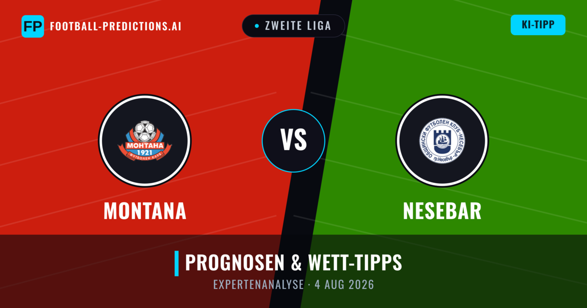Montana vs Nesebar — Prognose und Spielvorschau