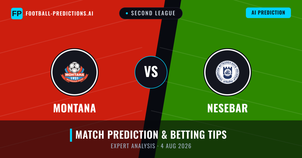 Montana vs Nesebar — match prediction & preview