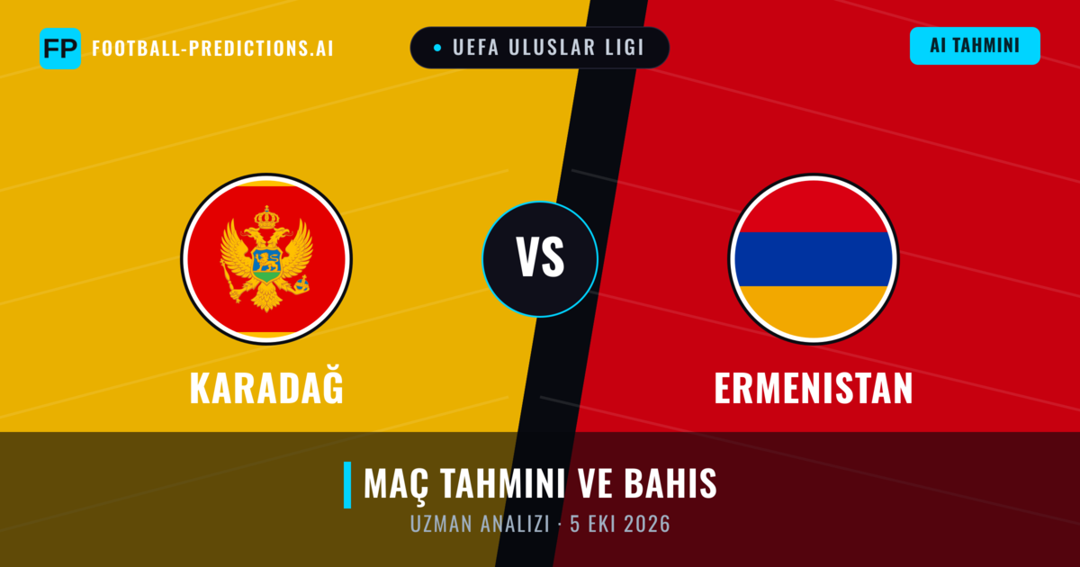 Karadağ - Ermenistan — maç tahmini ve önizleme