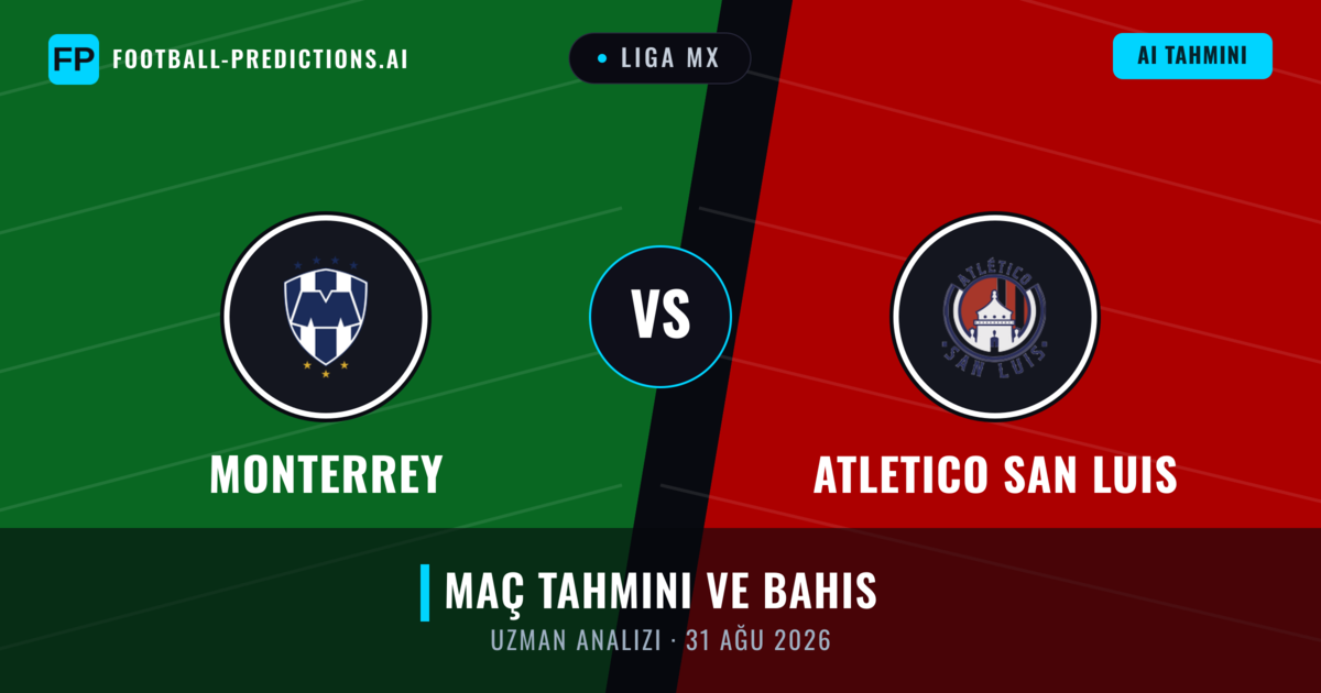 Monterrey - Atletico San Luis — maç tahmini ve önizleme