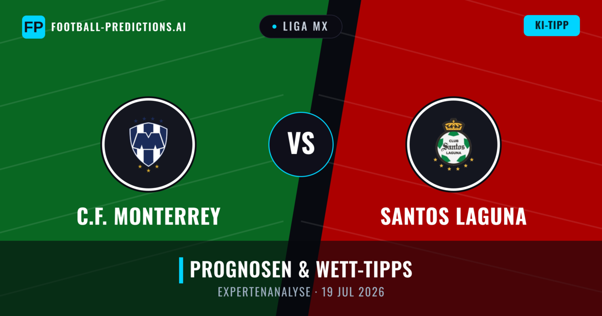 C.F. Monterrey vs Santos Laguna — Prognose und Spielvorschau