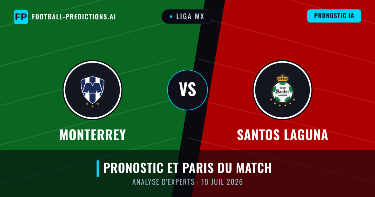 Monterrey vs Santos Laguna — pronostic et avant-match