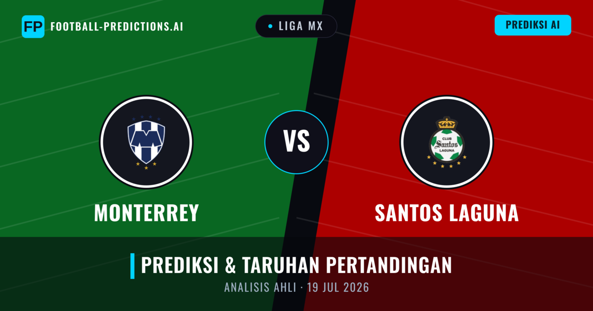 Monterrey vs Santos Laguna — prediksi dan pratinjau pertandingan