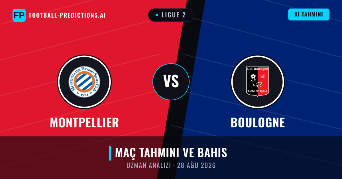 Montpellier - Boulogne — maç tahmini ve önizleme