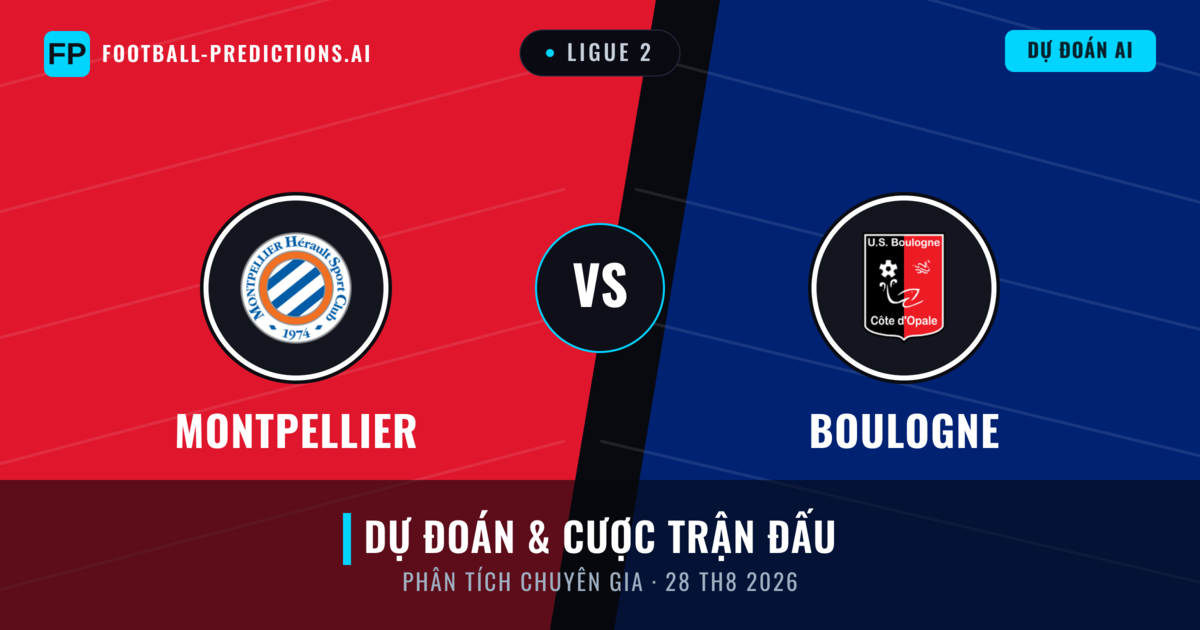 Montpellier vs Boulogne — dự đoán và xem trước trận đấu