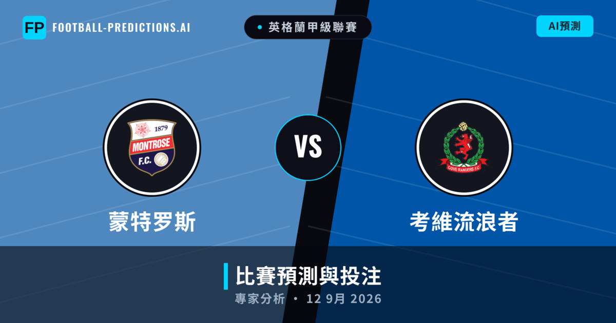蒙特罗斯 vs 考維流浪者 — 比赛预测和前瞻