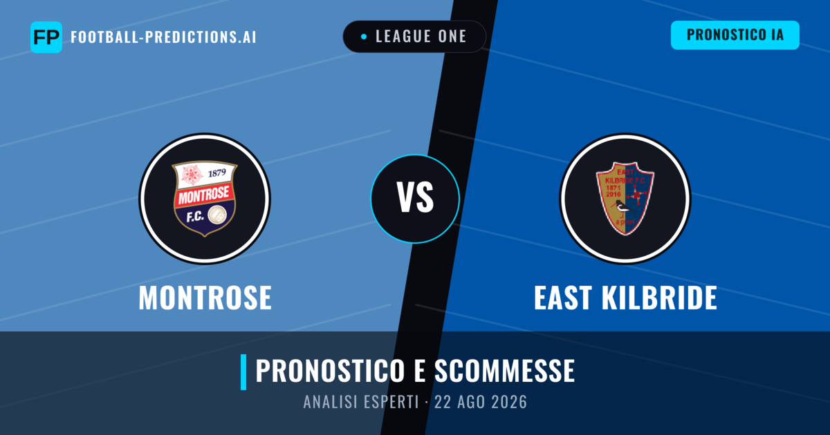 Montrose vs East Kilbride — pronostico e anteprima del match