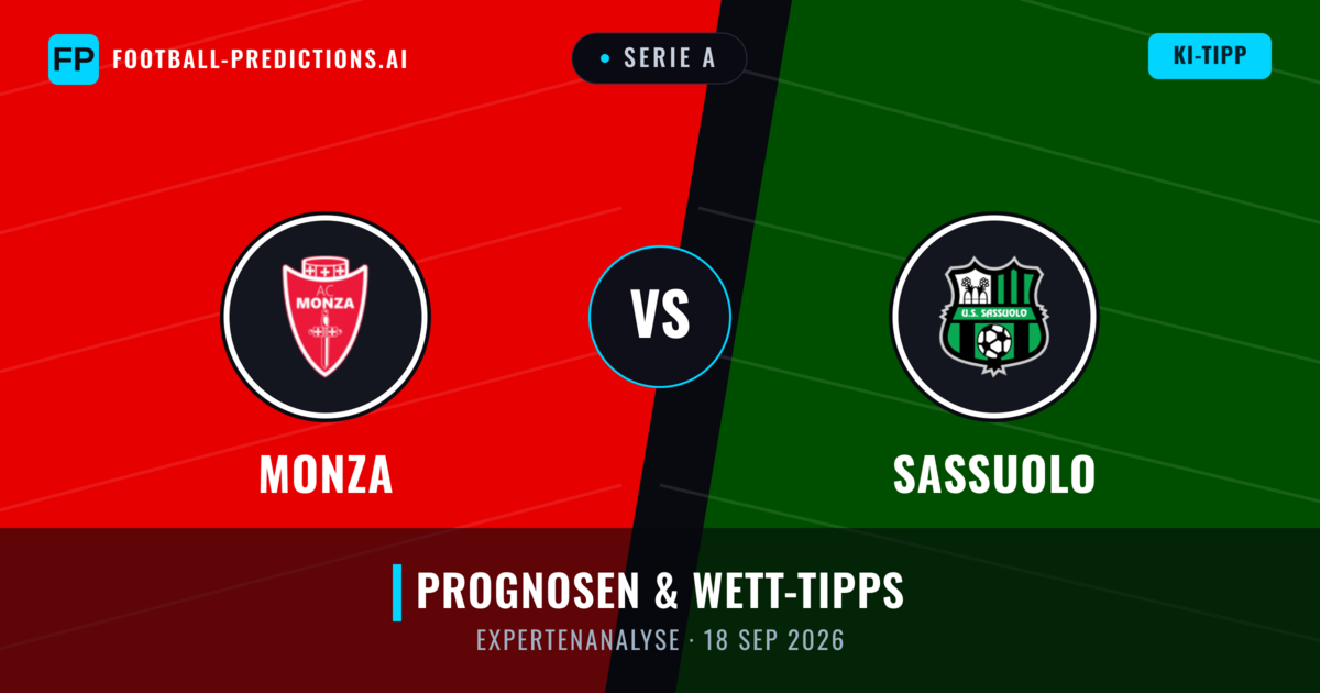 Monza vs Sassuolo — Prognose und Spielvorschau