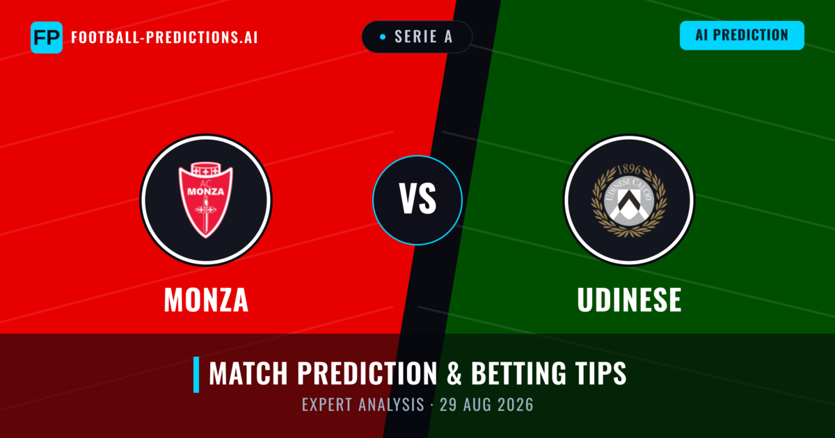 Monza vs Udinese — match prediction & preview